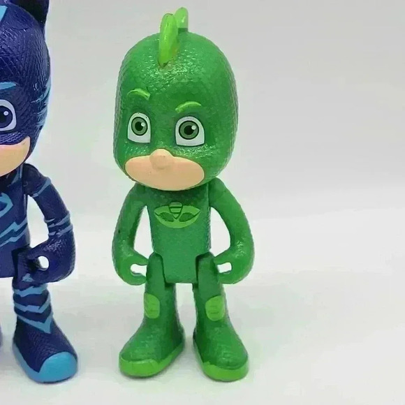 Lot of Six PJ Masks Figures Toys Cat Boys Just Play - Picture 2 of 12